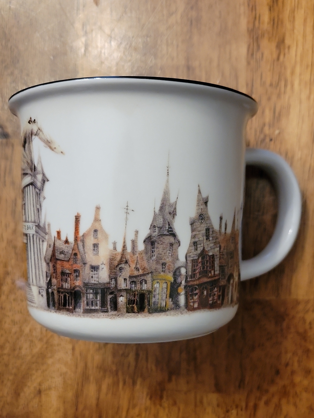 LitJoy Crate Harry Potter Wizard Cup, Diagon Alley & Gringotts  Illustration Mug